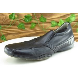 Steve Madden‎ Shoes Sz 8.5 M Black Loafer Leather Men Cozee